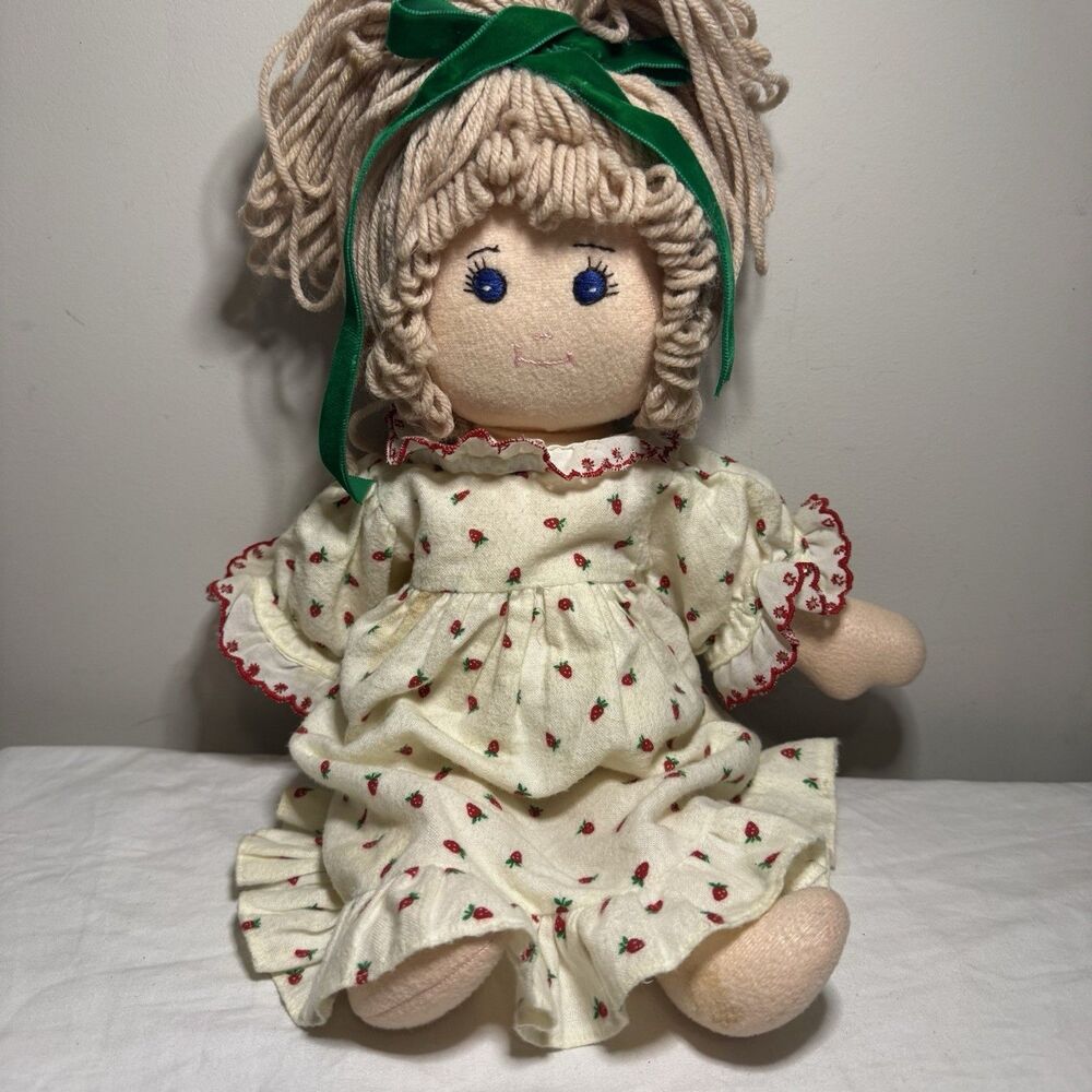 Handmade Ragdoll 16inches Fabric Body "Fancy Happy Dolls" Grandmacore